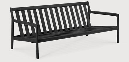 Ethnicraft 2-zits Tuinbank 'Jack' Teakhout, kleur Zwart