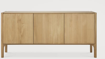 Ethnicraft Dressoir 'PI' Geolied Eikenhout, 174cm - 174 cm