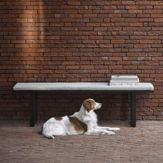 Ethnicraft Eetkamerbank 'Stability' Bouclé, 166cm - 166 cm