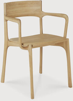 Ethnicraft Eetkamerstoel 'PI' Geolied Eikenhout