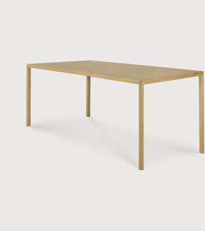 Ethnicraft Eettafel 'Air' Gevernist Eikenhout, 160 x 80cm - 160 x 80 cm