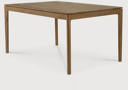Ethnicraft Eettafel 'Bok' Ruw Teakhout, 160 x 80cm - 160 x 80 cm