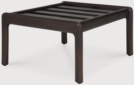 Ethnicraft Hocker 'Jack' Gevernist Mahoniehout, kleur Donkerbruin