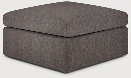 Ethnicraft Hocker 'Mellow' 80 x 80cm, kleur Granite