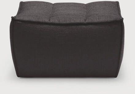 Ethnicraft Hocker 'N701' 70 x 70cm, kleur Donkergrijs