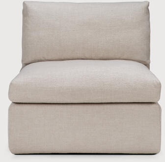 Ethnicraft Modulaire Bank 'Mellow' 1-zits, kleur Ivory