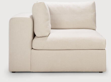 Ethnicraft Modulaire Bank 'Mellow' Hoek, kleur Off White