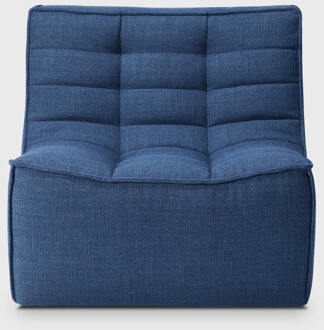 Ethnicraft Modulaire Bank 'N701' 1-zits, kleur Blauw