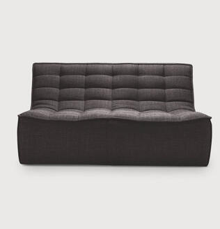 Ethnicraft Modulaire Bank 'N701' 2-zits, kleur Donkergrijs