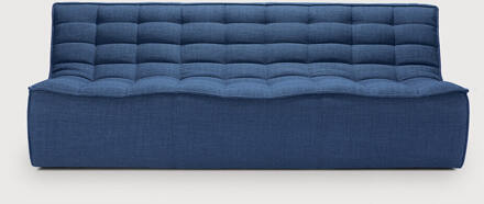 Ethnicraft Modulaire Bank 'N701' 3-zits, kleur Blauw