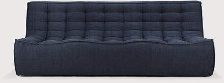 Ethnicraft Modulaire Bank 'N701' Eco, 3-zits, kleur Graphite