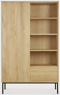 Ethnicraft Opbergkast 'Whitebird' Gevernist Eikenhout, 178 x 110cm