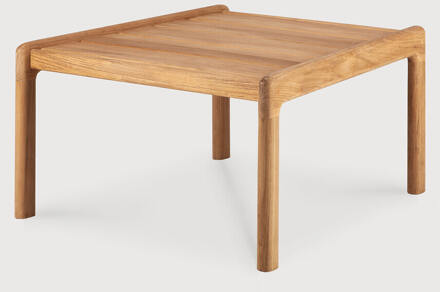 Ethnicraft Outdoor Bijzettafel 'Jack' Teakhout, 54 x 54cm, kleur Naturel - 54 cm