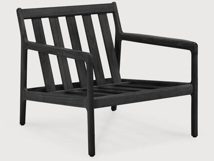 Ethnicraft Outdoor Fauteuil 'Jack' Teakhout, kleur Zwart
