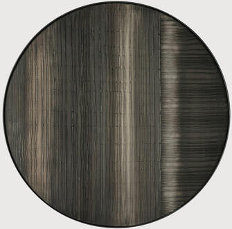 Ethnicraft Rond Wandpaneel 'Layered Clay' 46cm - 46 cm