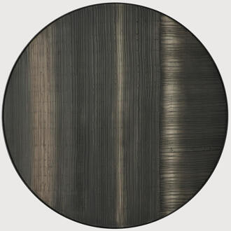 Ethnicraft Rond Wandpaneel 'Layered Clay' 61cm - 61 cm