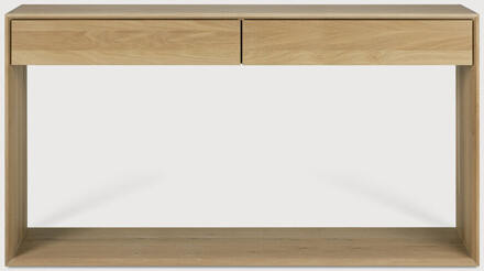 Ethnicraft Sidetable 'Nordic' Geolied Eikenhout, 160cm - 160 cm