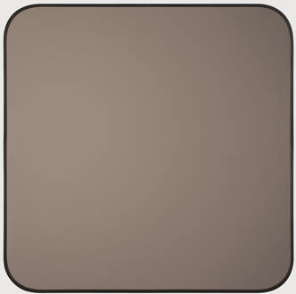 Ethnicraft Spiegel 'Camber' 90 x 90cm, kleur Brons - 90 x 90 cm