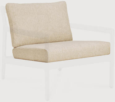 Ethnicraft Tuinkussen 'Jack' t.b.v. Outdoor Fauteuil Jack, kleur Naturel