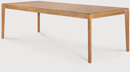 Ethnicraft Tuintafel 'Bok' Teakhout, 250 x 100cm, kleur Naturel - 250 x 100 cm