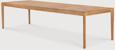 Ethnicraft Tuintafel 'Bok' Teakhout, 300 x 110cm, kleur Naturel - 300 x 110 cm