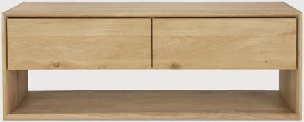 Ethnicraft TV-meubel 'Nordic' Geolied Eikenhout, 120cm - 120 cm