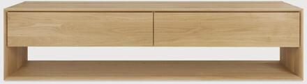 Ethnicraft TV-meubel 'Nordic' Geolied Eikenhout, 180cm - 180 cm