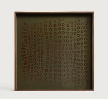 Ethnicraft Vierkant Dienblad 'Second Nature' 38 x 38cm, kleur Moss - 38 x 38 cm