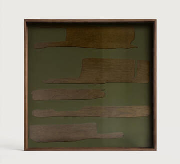 Ethnicraft Vierkant Dienblad 'Second Nature' 51 x 51cm, kleur Moss - 51 x 51 cm