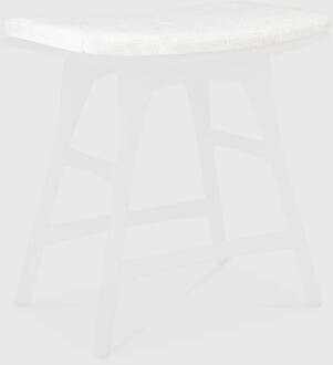 Ethnicraft Zitkussen 'Osso' t.b.v. kruk Osso, kleur Off White