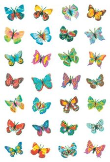 Etiket Herma vlinder glitter folie
