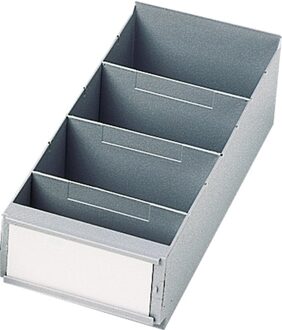 Etiket | wit voor stellingbak | B. 160 mm | 25 stuks - 001600025 001600025
