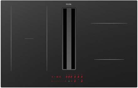 Etna AKI680ZT Inductie inbouwkookplaat met afzuiging Zwart