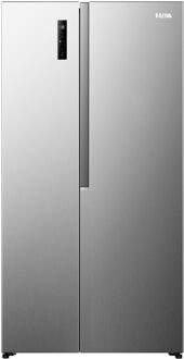 Etna AKV6178 Amerikaanse koelkast Grijs