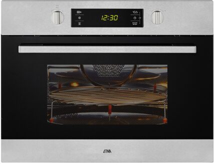 Etna CM244RVS Inbouw combimagnetrons Grijs