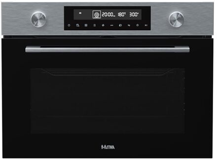Etna CM450RVS Inbouw ovens met magnetron Zilver