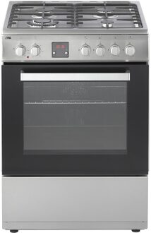 Etna FGV460RVS Gasfornuis Grijs