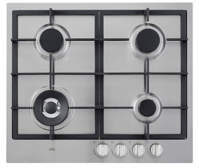 Etna KG959RVSA Gas kookplaat Grijs