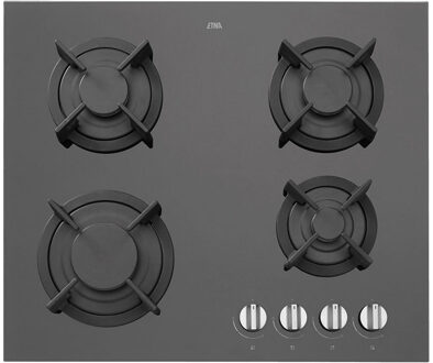 Etna KGG860ZTA Gas kookplaat Zwart