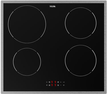 Etna KI2160RVS Inductie kookplaat Zwart