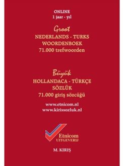Etnicom, Uitgeverij Groot Nederlands-Turks Woordenboek Online