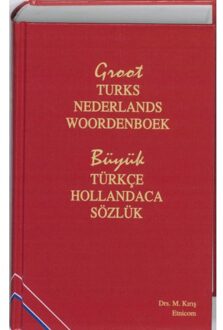 Etnicom, Uitgeverij Groot Turks-Nederlands Woordenboek - Boek Mehmet Kiris (9073288304)