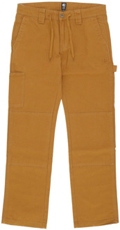 Etnies Straight Trousers Etnies , Brown , Heren - W36,W28,W34