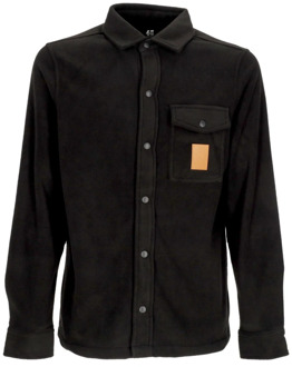 Etnies Woodsman Fleece Shirt Langemouw Zwart Etnies , Black , Heren - Xl,L,M,S
