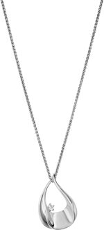 'Etoile' Dames 925 Sterling Zilveren Ketting met Hanger - Zilver ZH-7524