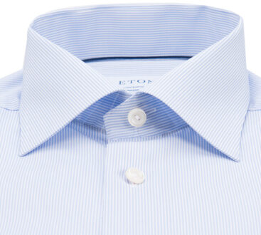 Eton Contemporary fit overhemd met lange mouwen - maat 45 (XXL) Blauw