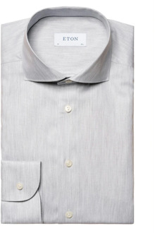 Eton contemporary fit shirt Eton , Gray , Heren - 2Xl,Xl,L,M,5Xl,7Xl