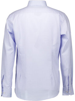 Eton Dobby lange mouw overhemden Lichtblauw - 40 (M)