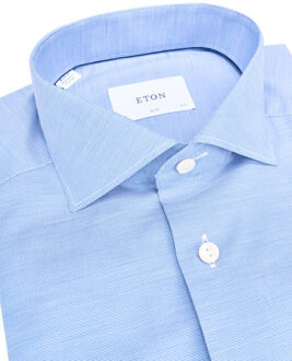 Eton Dress shirt Blauw - 42 (L)