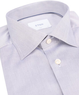 Eton Dress shirt Grijs - 42 (L)
